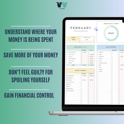 Personal Monthly Budget Tracker