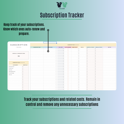 Personal Monthly Budget Tracker